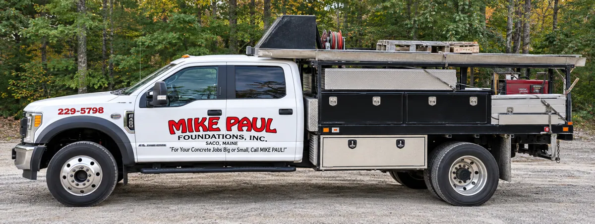 Mike Paul Foundations truck